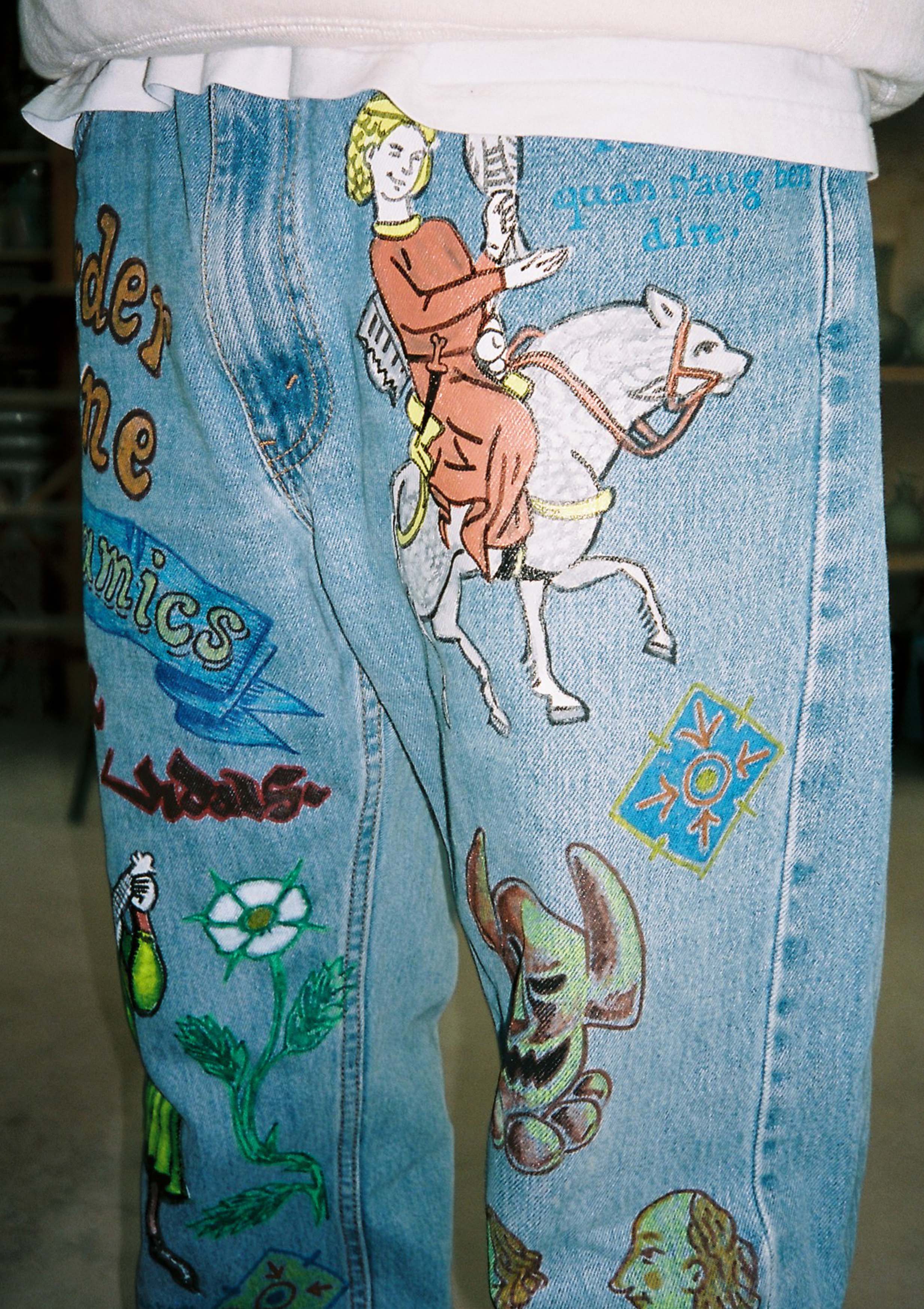 Jeans custom #8 - Vidal (SOLD)